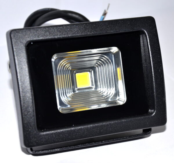 Proiettore a Led IP65 10W Luce Calda Premium Grafite